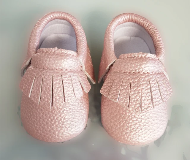 Mocassins à franges en cuir PU pour bébé Mocassins b b la main fond souple glands de mode nouveau n b b s filles