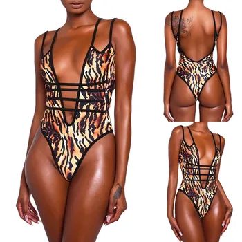

Hot Sexy zebra Neon Underwear 2019 Fashion Lady Bandage Leopard Bathing Suit Wire Free Female Intimates Thon For Women De Bain