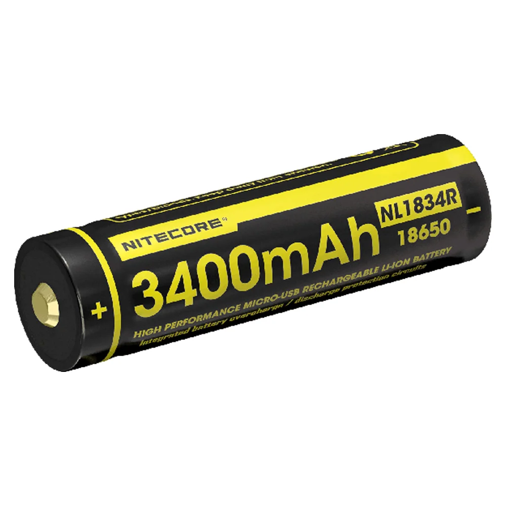 3400mAh NL1834R NITECORE NL1829RLTP 18650 морозостойкий USB порт литий-ионный аккумулятор замораживание окружающей среды 5A 2900 мАч Высокая емкость - Цвет: 3400mAh NL1834R