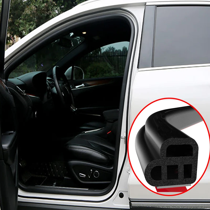 Car Door Rubber Seal Strip Car Sealer L type For Hyundai solaris accent