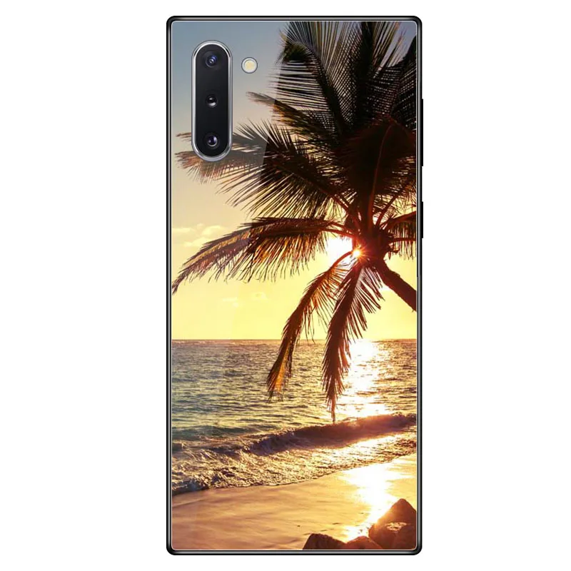 Geruide для samsung note 10 Galaxy Note10 чехол, закаленное стекло чехол cubierta para Для samsung note 10 Pro Note10 Plus чехол - Цвет: A014