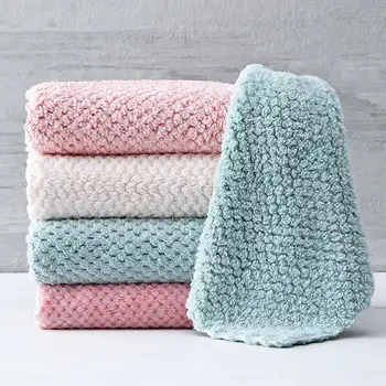 

High quality Dish cloth Absorbent cloth Oil free cleaning cloth Kitchen towels Clean cloth Wipe the table and dishes