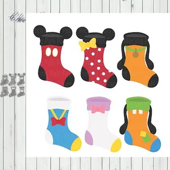 

Metal Cutting Dies Santa's sock gift For New DIY Scrapbooking Album New Craft Embossing Cards 2020