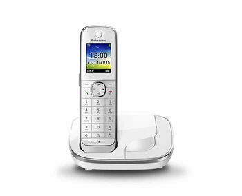

Panasonic KX-TGJ310SPW telephone telephone DECT white caller calls