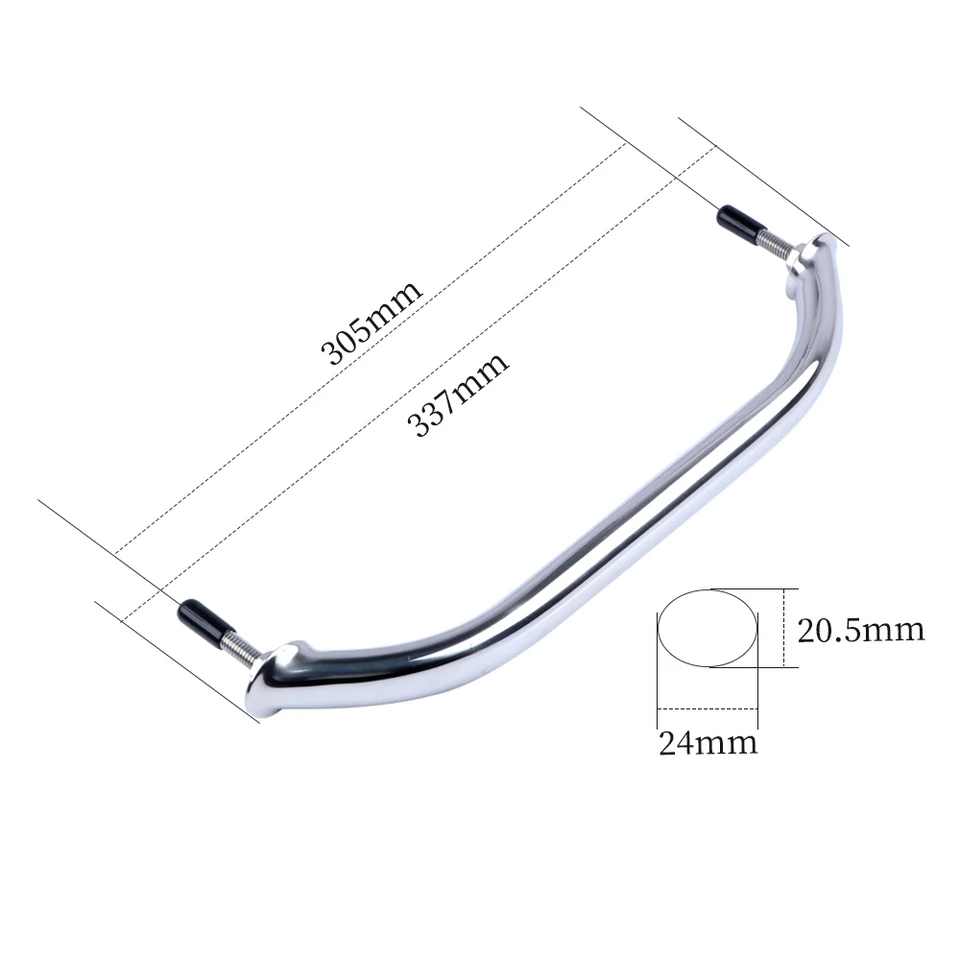 Garosa Main Courante De Bateau 5,4 Pouces Poignée De Traction De Porte