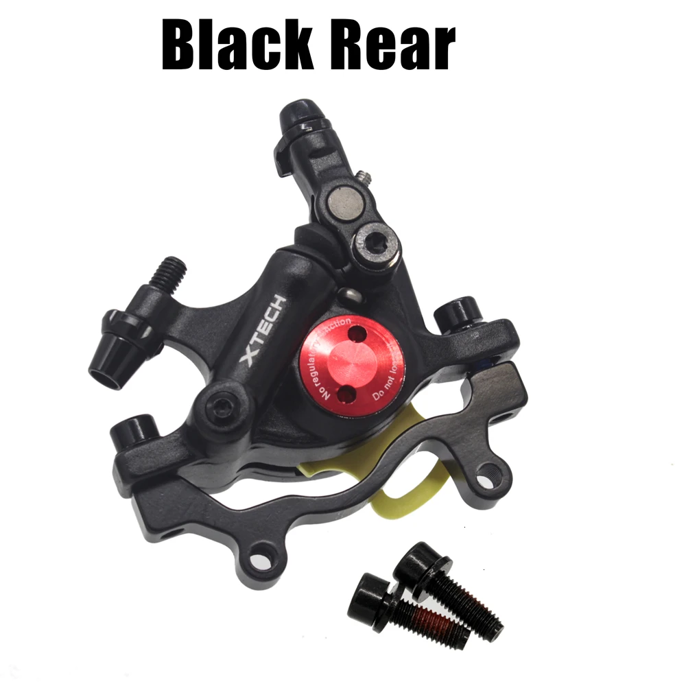 BlackRear Зум xtech hb100 mtb линии потянув дисковый тормоз тормоза Пинцет на вперед гидравлические дисковые задние с g3 120/140/160/180 мм роторы с mt200 - Цвет: BlackRear