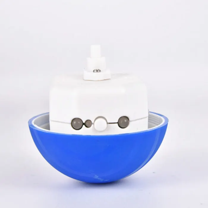 Plastic Glowing Wicked Ball Pet Dog Cat Toys Electric LED Waterproof Roller Ball Toy DC156