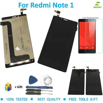 

Tested 5.5”smartphone lcd For Xiaomi Hongmi note1Redmi Note 1 LCD Display Touch Screen Digitizer Black Assembly full Parts