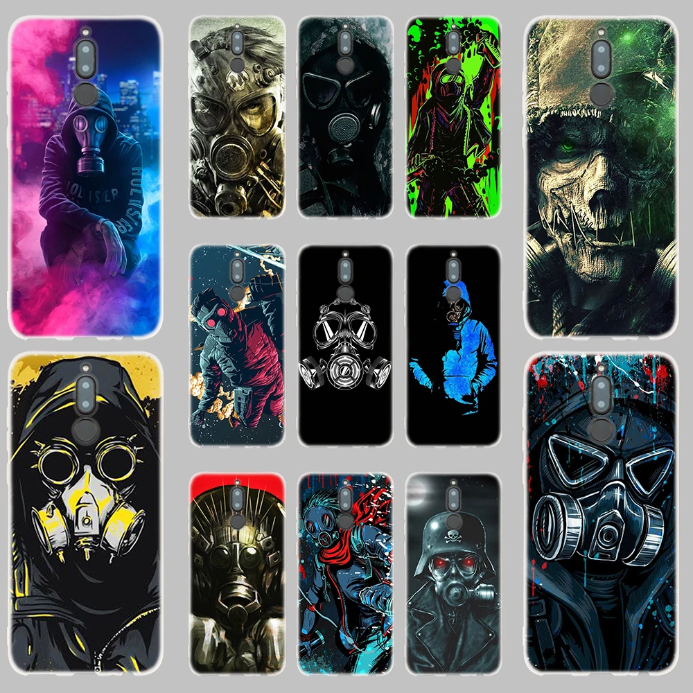 Чехол для телефона Huawei Mate 30 20 10 Lite Pro Cover Y7 Y9 2019 2018 2017 Nova 5i 4 3 противогаз мальчиков art |