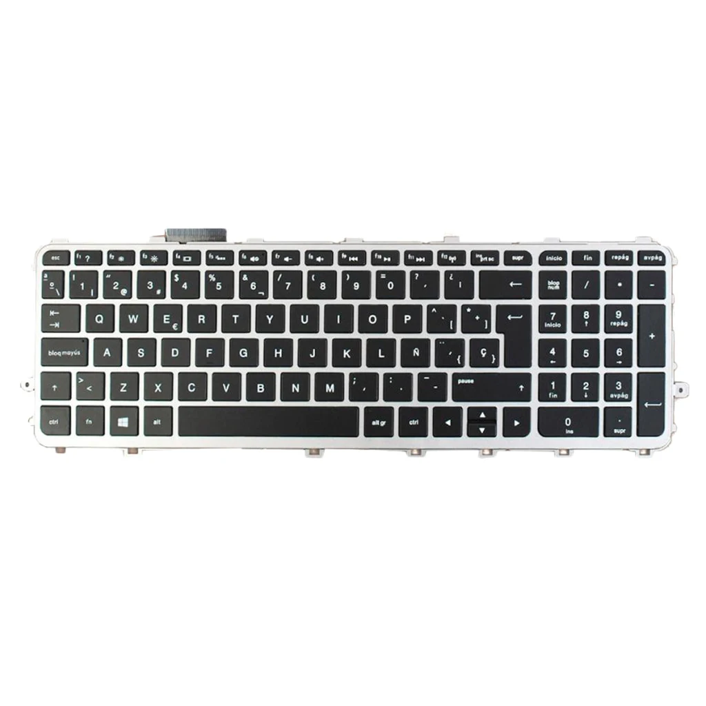 Испанская раскладка ноутбука Замена клавиатура с подсветкой для hp ENVY 15-j110la 17-j150la 15-j005ss клавиатура для ноутбуков новый бренд