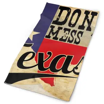 

SHINYWEET Women Men Boys Girls Outdoor Magic Headband Elastic Seamless Bandana Scarf UV Resistence Sport RetroTexas Flag