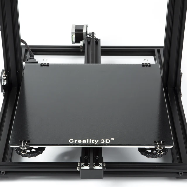 Piastra Vetro Carbonio Creality Per Stampanti 3D Ender-3, V2, 5 - Antiadente - Foto 3