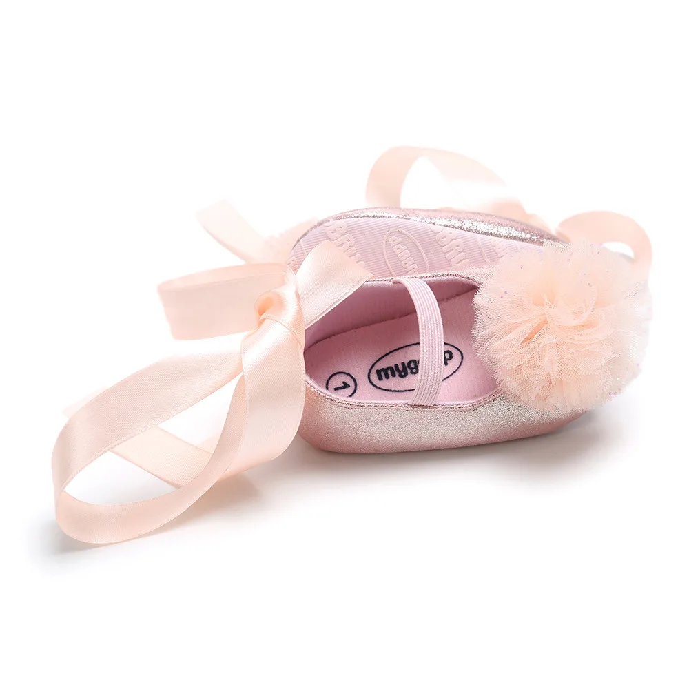 Обувь для маленьких девочек; повязка с изображением цветов; Scarpe Neonato; модная детская обувь; Schoenen; модная обувь принцессы для малышей с цветочным рисунком; обувь для первых шагов