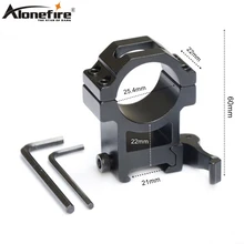 Alonefire KC11 25 мм кольцо 21 мм QD Quick Release Rail Weaver Air Airsoft винтовка стрелковое оружие лампа лазерный прицел крепление база ласточкин хвост