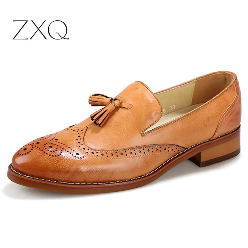 Fashion Men Brogues Loafers Shoes 