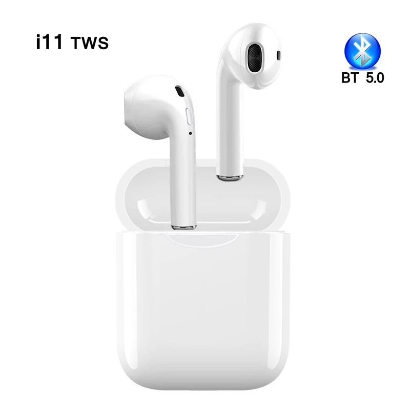 

i11 TWS Wireless Headphone Touch key Bluetooth 5.0 Sports Headset Stereo for iPhone xiaomi huawei samsung smartphone