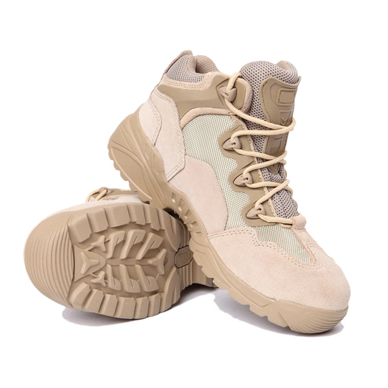 2019 Genuine Leather Army Boots Mens Military Desert Boot Shoes Men Autumn Breathable Boot Ankle Boots Botas Tacticos Zapatos