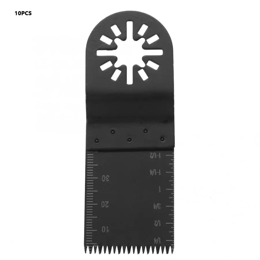 

10pcs Standard Oscillating Multifunctional Saw Blades Big Teeth Power Tool Cutters.