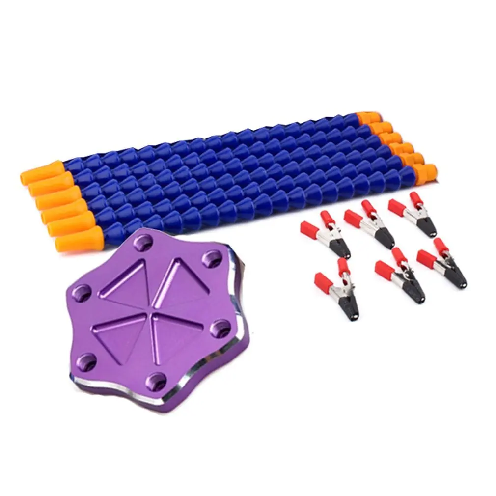 

Multi Soldering Helping Hands Third Hand Tool 6 Flexible Arms With Clip for FPV Board Soldering Assembly Repair Station