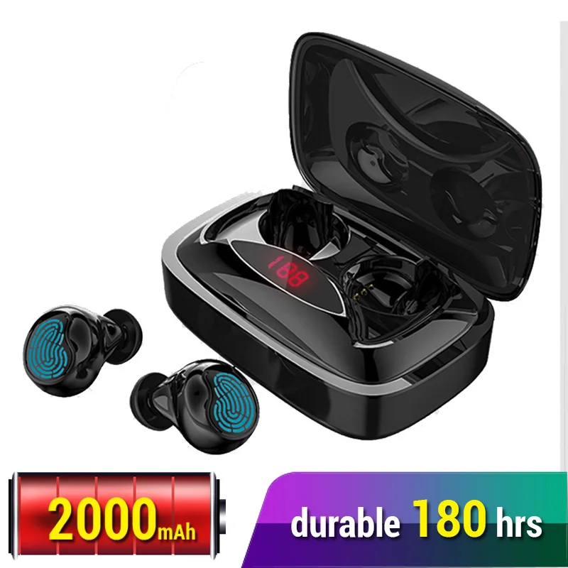 Сенсорный экран Управление дизайн Bluetooth наушники вкладыши TWS с Беспроводной
