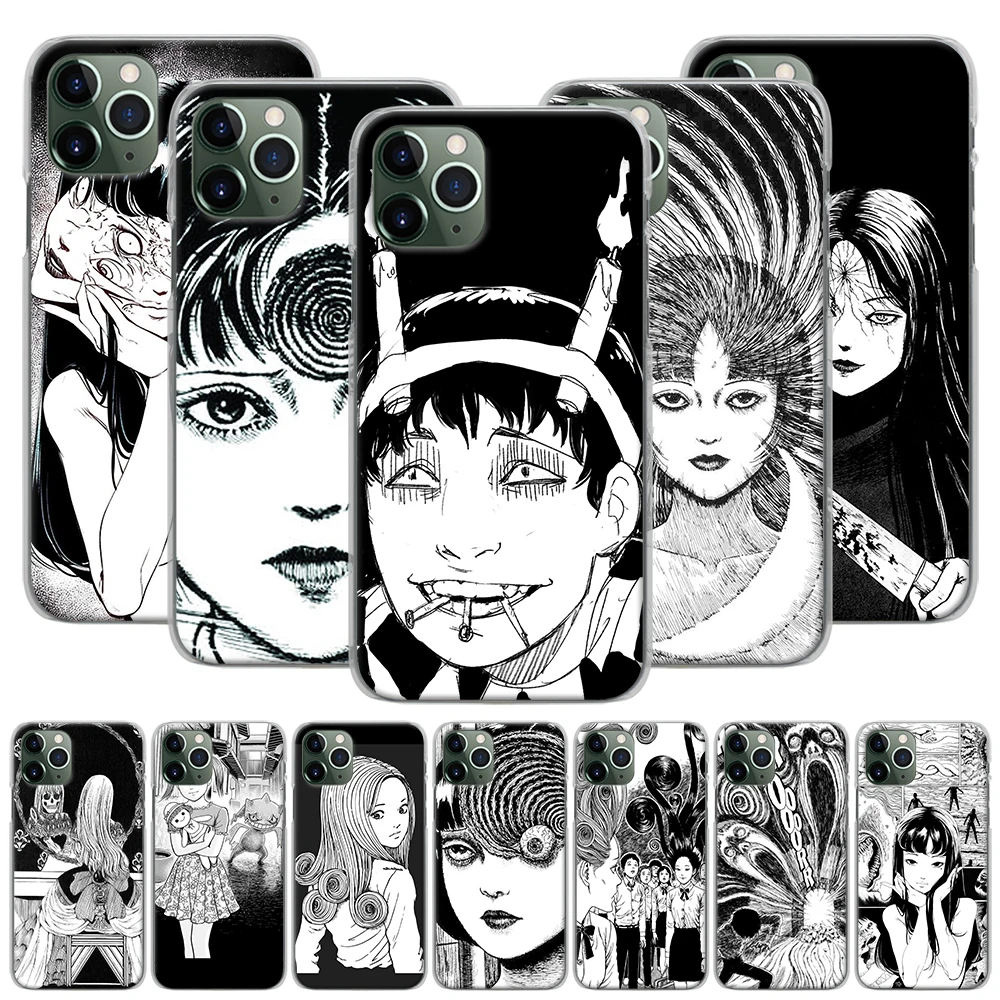 Чехол для телефона Junji Ito Tees Horror iPhone 7 8 11 Pro SE 2020 XR X XS MAX 5 5S 6 6s Plus жесткий чехол
