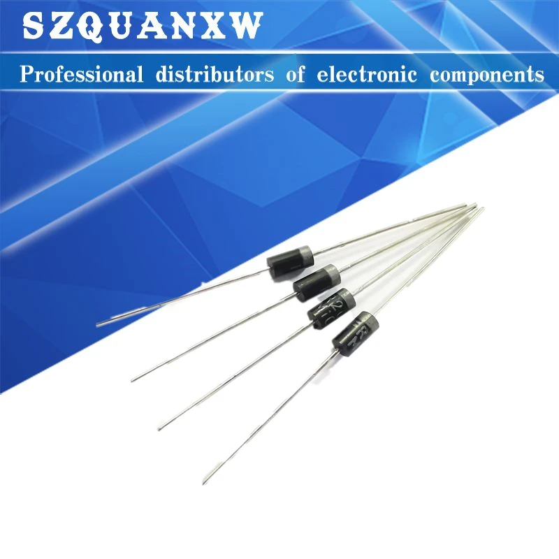 HUABAN 50PCS HER303 Diodo raddrizzatore ad alta efficienza 3A 200V 50-70ns DO-201AD (DO-27) Assiale 3 Amp 200 Volt