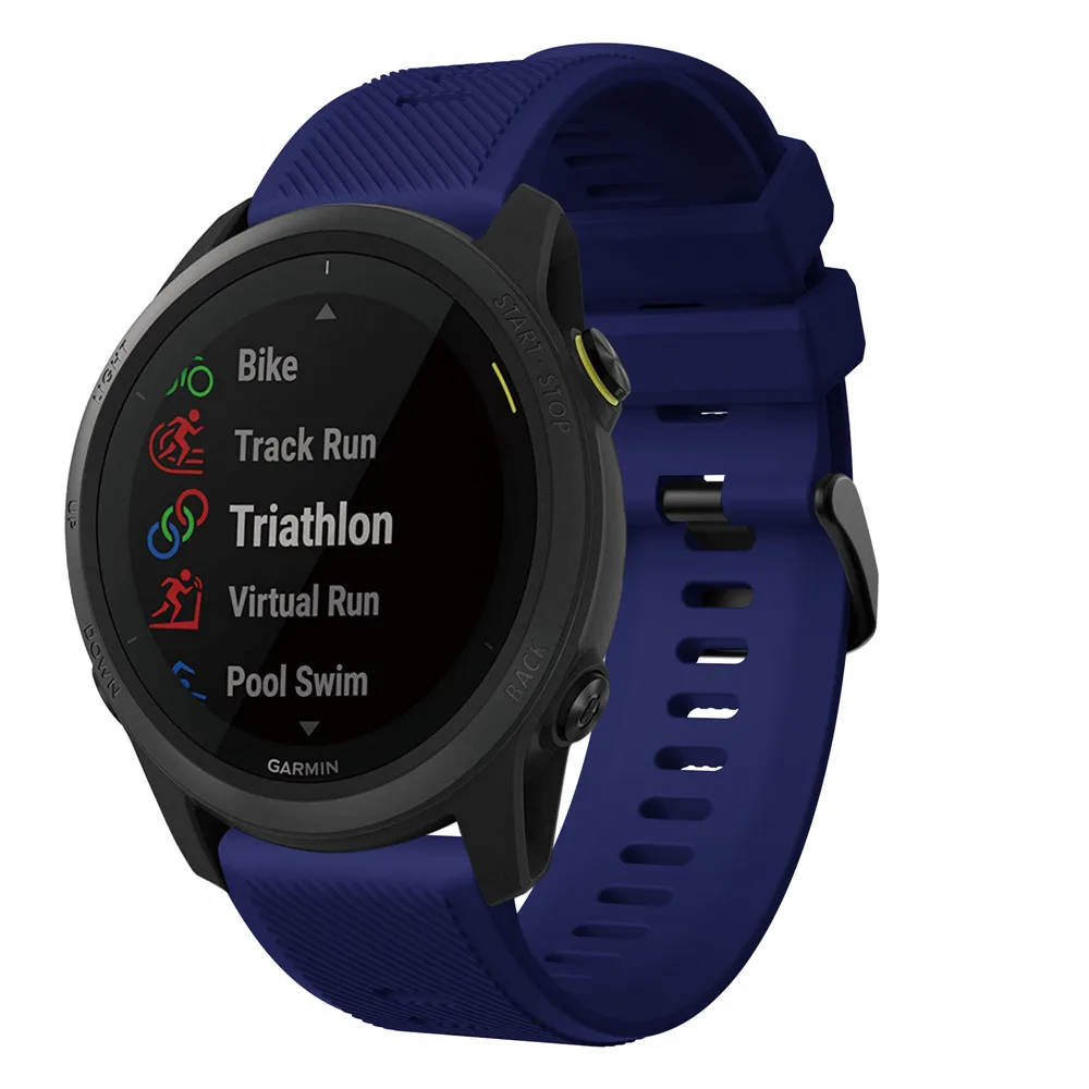 Silicone Quick Release Sport Strap - Smartwatch Bracelet Accessory Wristband