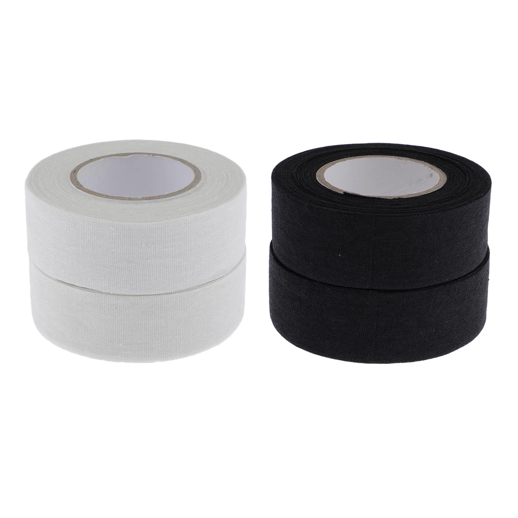 Set Of 4 Rolls Hockey Tape 1 Inch Wide, 11 Yards Long Hockey Stick Wrap Band
