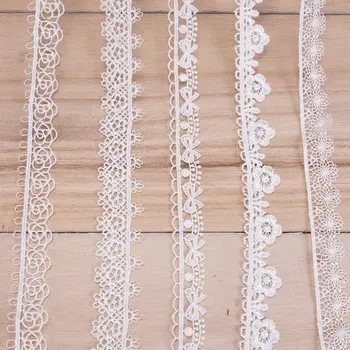 

Water soluble lace accessories DIY unilateral polyester filament light barcode accessories chain of clavicle clothing X0205