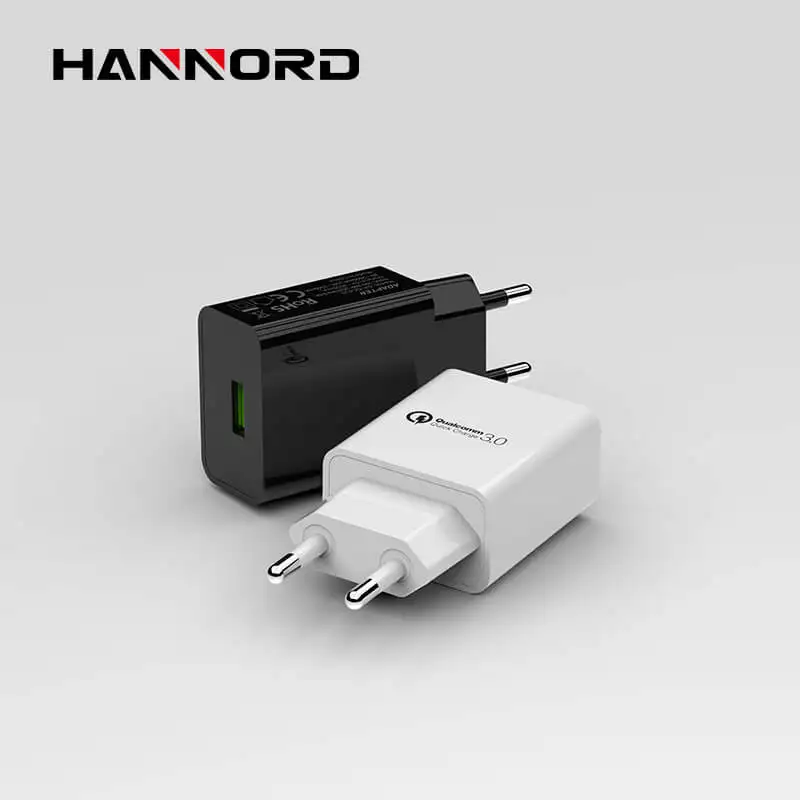 Hannord Quick Charge QC 3,0 18 Вт EU Plug USB зарядное устройство QC3.0 быстрое настенное зарядное устройство для samsung s10 Xiaomi iPhone huawei мобильный телефон