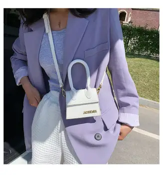 

Jacquemus Mini Purses and Handbags for Women 2020 Crossbody Bag Famous Brand Totes Luxury Designer Hand Bags crocodile pattern