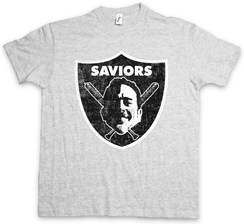 Estilo De Ver o Moda Salvadores Logotipo Camiseta Negan A Caminhada 