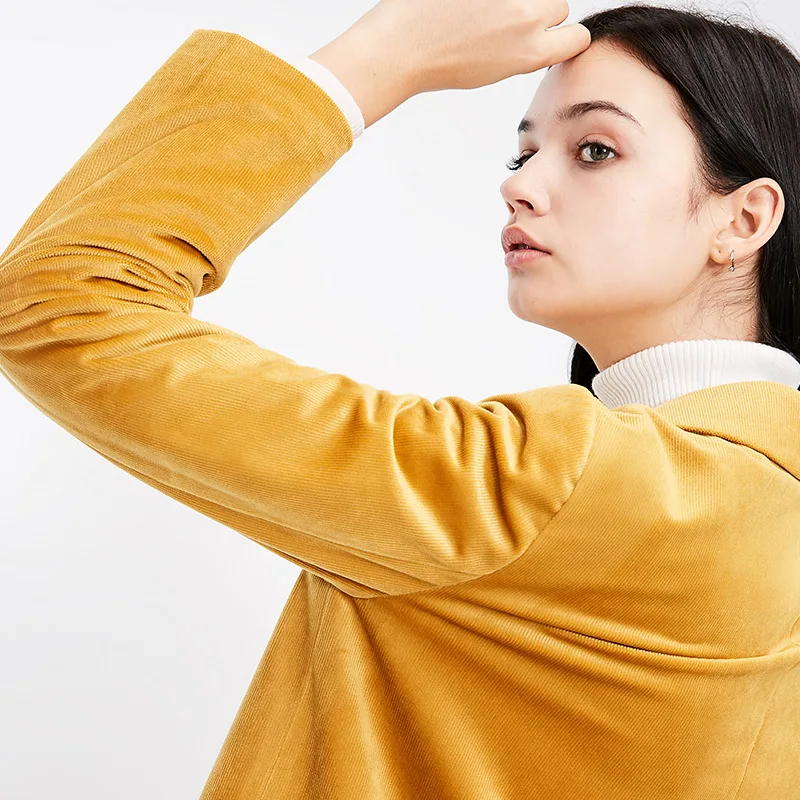 Vero Moda OL стиль свободный крой с длинными рукавами лацкан Блейзер | 318408504