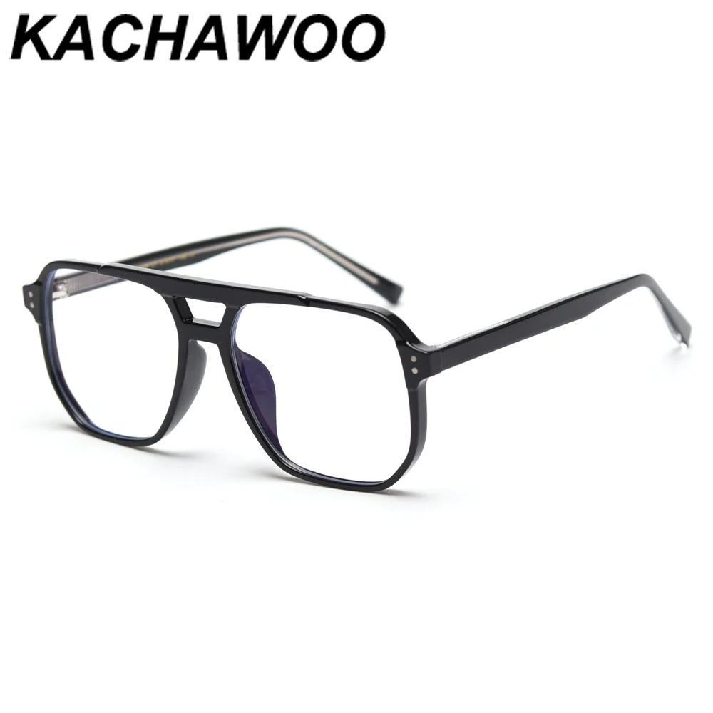 Kachawoo ацетат квадратные очки для женщин аксессуары TR90 мужские оправа оптическая