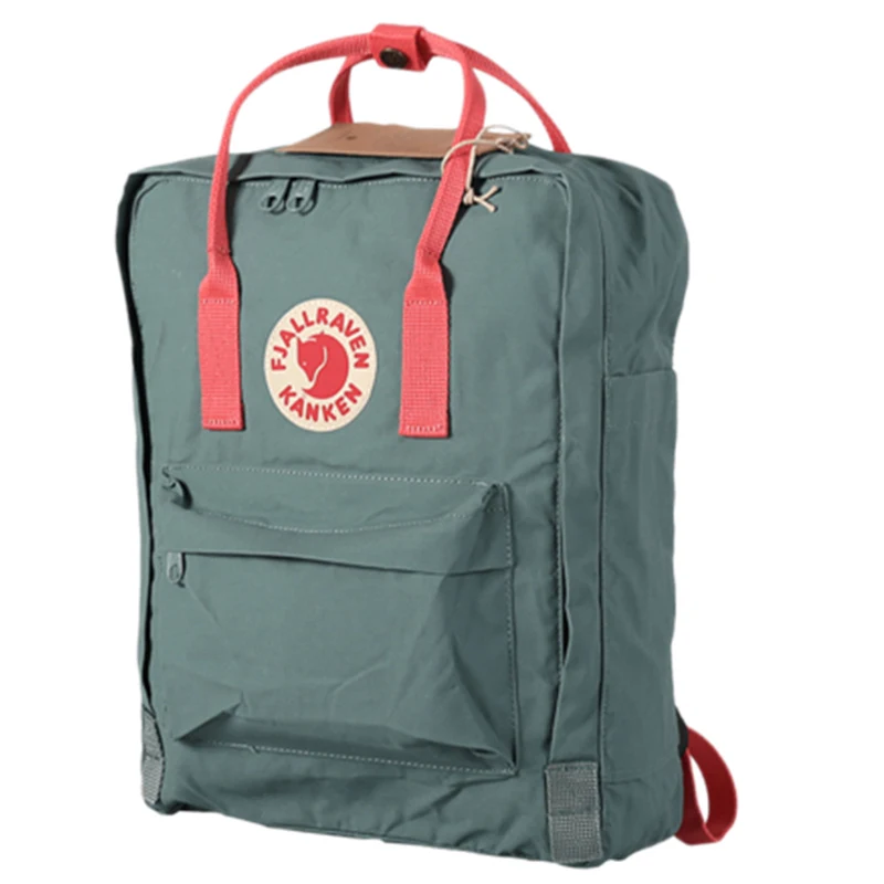 Модный студенческий рюкзак Kankenlying поступление детских водонепроницаемых рюкзаков Mochila классический 7L16L 20L рюкзак школьные сумки - Цвет: B2 ForstGreen Pink