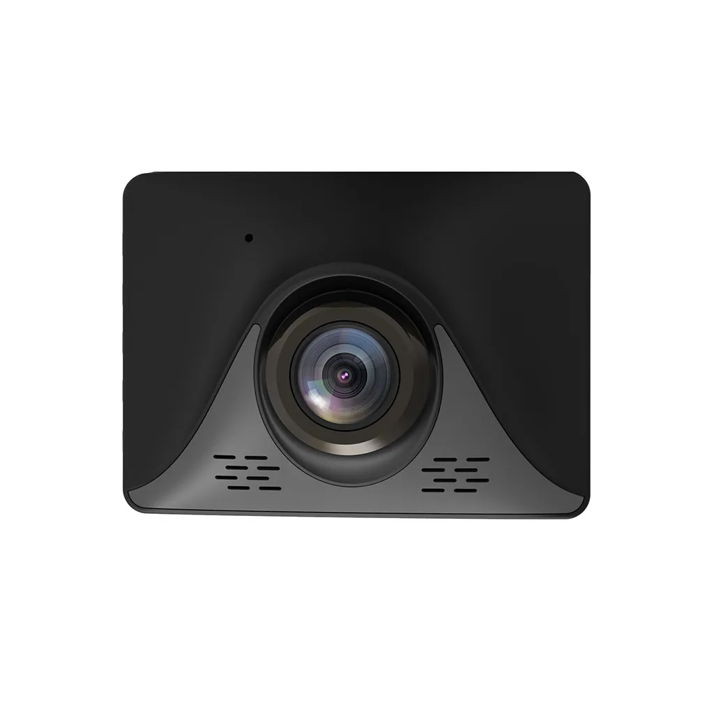 3,2 дюймовый экран DVR Автомобильная камера с двумя объективами видеорегистратор для вождения ночное видение зеркало заднего вида 1080P Автомобильный регистратор для вождения