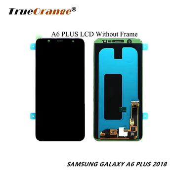 

Super AMOLED For Samsung Galaxy A6 Plus 2018 LCD Display Touch Screen Digitizer Replace Parts For A605 A6+ A605F A605FN LCD