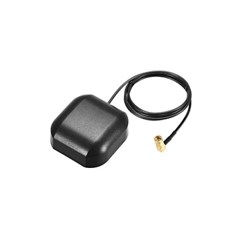 

uxcell 1 Pcs GPS Beidou Active Antenna SMA Male Plug 90-Degree 34dB Aerial Connector Cable with Magnetic Mount 1.5M Wire