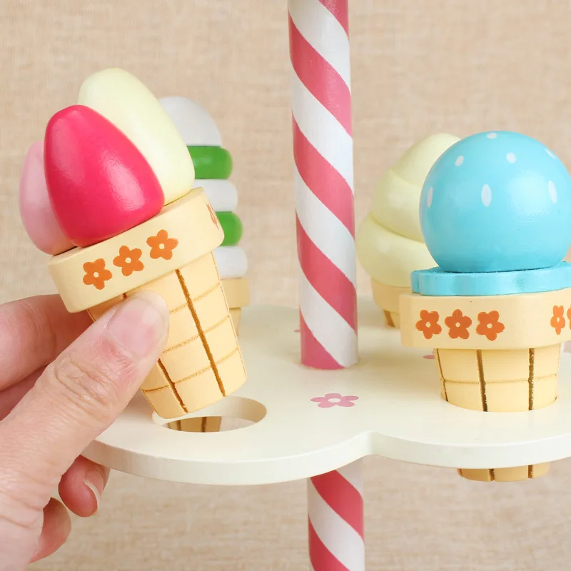 Детские игрушки Моделирование магнитное мороженое кухонные игрушки ролевые игры Кухня Еда для детей игрушки для младенцев еда День рождения Рождественский подарок