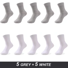 ZARE Men's Cotton Socks New Style Black Business Men Socks Soft Breathable Summer Winter for Male Plus Size A1 C29
