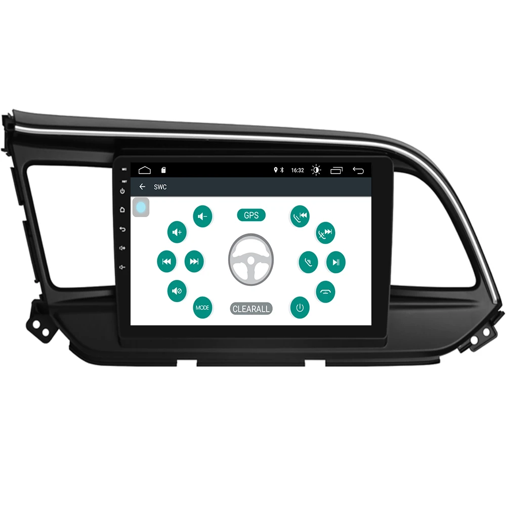 Новое поступление! Android 9,0 2.5D автомобильный dvd для hyundai ELANTRA- Мультимедиа gps Радио Стерео gps навигация
