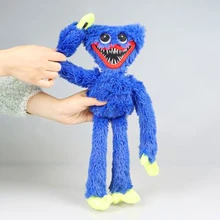 Huggy Wuggy – Peluche de 40cm pour enfants, jouet doux et effrayant avec personnage de pavot, idéal comme cadeau de noël