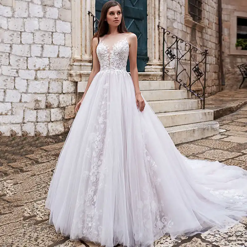 Wedding dress appliques suppliers Clearance