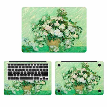 

Van Gogh Roses Oil Painting Laptop Sticker for Macbook Decal Pro 16" Air Retina 12 13 15 inch Mac Book Notebook Full Cover Skin