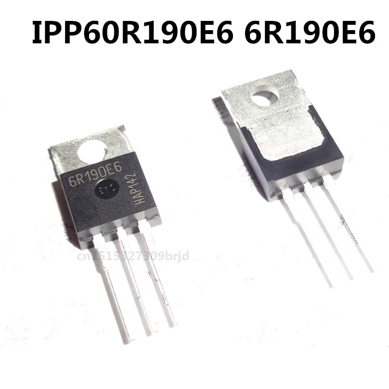 Original New 5pcs/ Ipp60r190e6 6r190e6 To-220 - Transistors - AliExpress