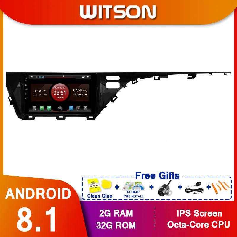 WITSON 10 2 &quotFULL HD сенсорный экран Android Восьмиядерный Автомобильный GPS мультимедийный