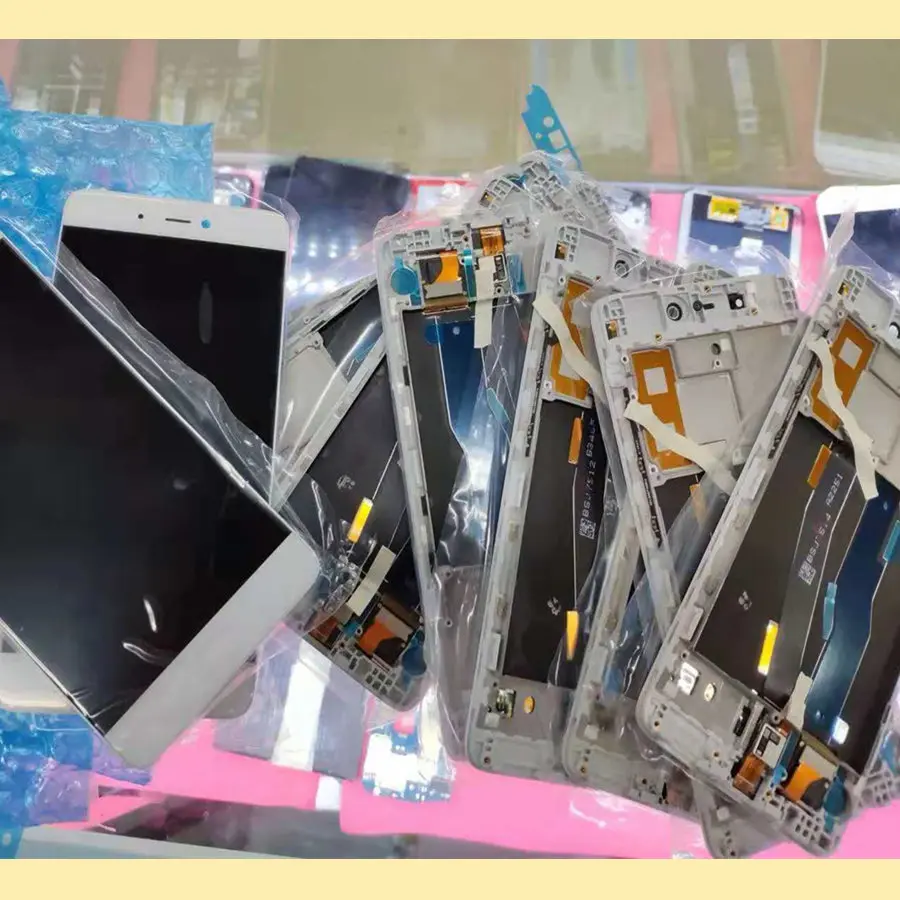 С функцией распознавания отпечатков пальцев для Xiao mi 5S mi 5S ЖК-дисплей+ сенсорный экран в сборе Замена 5,15"