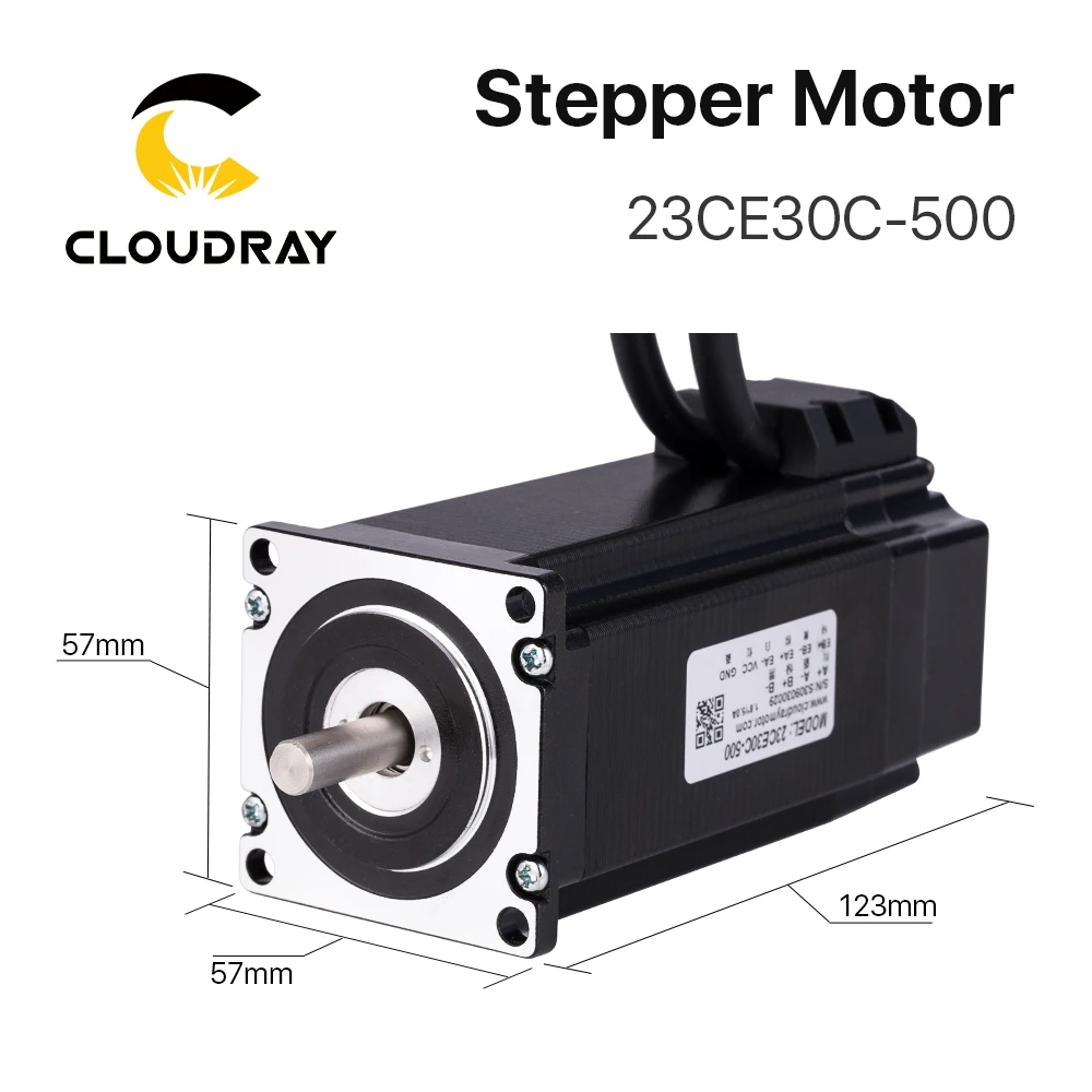 Cloudray Nema 23 Stepper Motor with Encoder 3.0N.m Closed Loop Stepper Motor Driver Easy Servo Driver with 1.5m Free cable — view 2