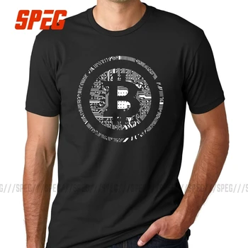 

T Shirts Bitcoin Cryptocurrency Cyber Currency Financial Revolution T-Shirt Plain Youth Round Collar Short Sleeve Tee Shirts