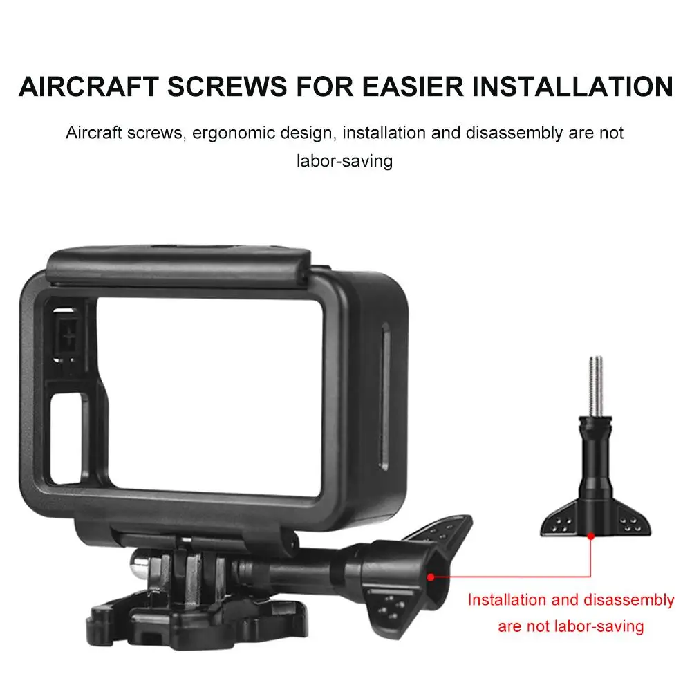 Чехол для спортивной камеры абсолютно для DJI Osmo экшн Дайвинг Водонепроницаемый Бокс Аксессуары для корпуса защитная рамка чехол